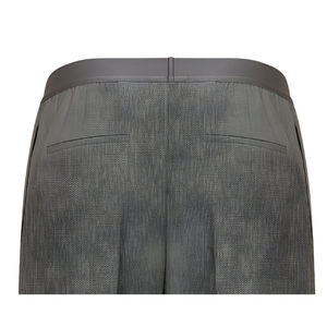 กางเกงผ้าแคนวาสทรงตรงเอวกลางสำหรับผู้หญิง สไตล์ลำลองทางธุรกิจ เหมาะสำหรับใส่ทำงานในออฟฟิศ ระบายอากาศได้ดี ผลิตจากผ้าฝ้าย 100% - Product Image 5