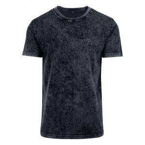 Camiseta básica de lavado ácido para hombre, estilo informal suelto y transpirable con Cuello clásico para el verano, Camisetas básicas al por mayor - Product Image 3
