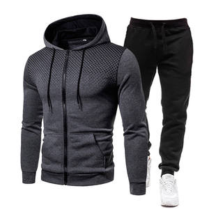 Chándal unisex de manga larga con cremallera y forro polar logotipo personalizado ropa deportiva informal entrenamiento de invierno Gran oferta suéter transpirable para hombre - Product Image 6