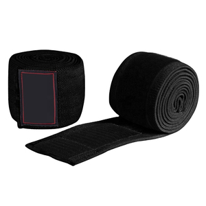 Enveloppes de genou d'entraînement de gymnastique personnalisables équipement de protection d'haltérophilie en néoprène avec logo réglable pour le fitness - Product Image 2