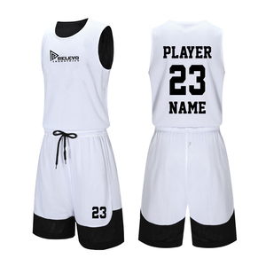 Tenue de sport de qualité supérieure personnalisée, uniforme de basket-ball à séchage rapide, nom d'équipe personnalisé, uniforme de basket-ball en gros pour hommes - Product Image 3