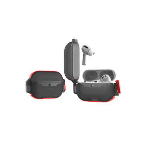Étui de protection durable Netzy antichoc avec airbag pour Airpods 3ème génération, étui pour écouteurs violet - Product Image 5