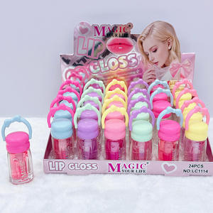 MAGIC YOUR LIFE Set de Brillo Labial con Lazo y Flor, Hidratante, No Pegajoso, Cremoso, con Logotipo Personalizado - Product Image 5