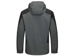 Veste Softshell pour homme en vente chaude, légère, imperméable, col montant, fermeture éclair, respirante, veste d'extérieur - Product Image 2
