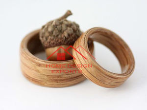 Petite taille et bas prix vente chaude accessoires décoratifs en bois faits à la main ronds de serviette en bois décoratifs de haute qualité - Product Image 5