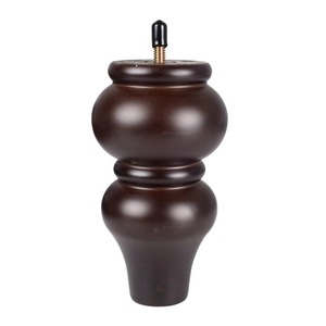 Patas de muebles de madera de goma modernas 12,5/15/20cm de altura sofá mesa de centro mueble de TV reemplazo sala de estar dormitorio Vietnam - Product Image 1