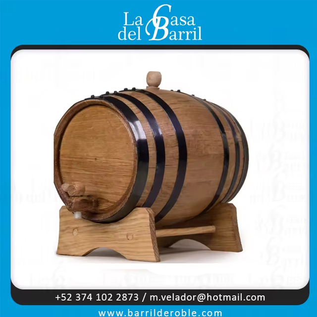 barrel wooden imitation