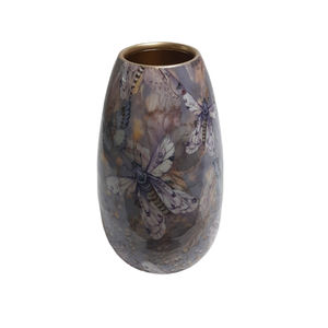 Juego de 3 Jarrones de Hierro de Lujo con Acabado Esmaltado, Macetas Metálicas de Tamaño Mediano para Decoración del Hogar y Mesa, Personalizables - Product Image 2