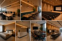 Paneles Acústicos Perforados MDF con Acabado de Madera Natural, Absorción de Sonido, Diseño Moderno para Paredes y Techos de Oficina, Hecho en España