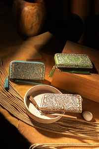 Cartera Occidental Hecha a Mano, Cartera de Cuero de Piel de Alta Calidad, al Mejor Precio - Product Image 5