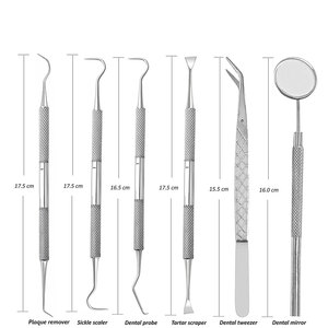 Tasa ajustable Instrumentos quirúrgicos dentales conjunto de calidad superior últimos diseños uso hospitalario conjunto dental con totalmente personalizado - Product Image 3