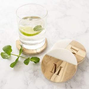 Affordable Resin & <b>Wood</b> Tea Cup Coasters Mats & Pads Tabletop Protection Dining <b>Placemats</b> Luxury Design by Indian Seller SCI - Product Image 2