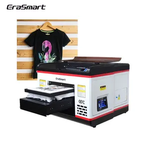 Machine d'impression de t-shirt d'imprimante de chemise de DTG A3 en gros pour l'impression directe de vêtement