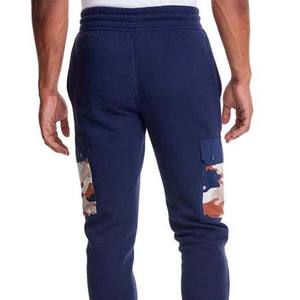 Pantalon décontracté en toile pour homme de haute qualité, respirant, taille haute, poches, cordon de serrage, pantalon de survêtement 100% coton - Product Image 5