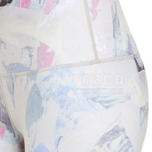 2025 mallas deportivas de alta elasticidad para mujer, mallas sin costuras para gimnasio con patrón sólido, pantalones deportivos para niñas - Product Image 5