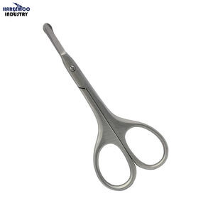 Ciseaux de beauté professionnels en acier inoxydable, à pointe droite et aiguisée, pour la coupe de la moustache et des cheveux - Product Image 1