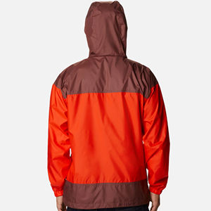 Vente directe d'usine Veste coupe-vent décontractée pour homme sur mesure Veste imperméable à capuche Fabriquée au Pakistan - Product Image 3