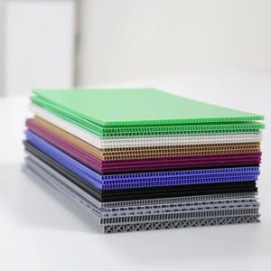 แผ่นกระดาษลูกฟูกหนา2-8มม. แผ่น PP แบบกลวงสำหรับขายจากผู้ส่งออกอินเดีย - Product Image 2