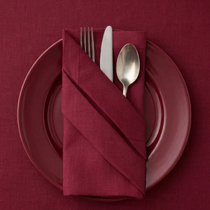 NUUS Cotton Twill Table Napkin Custom Logo Stain Resistant Wrinkle <b>Free</b> Dinner Setting Cloth Party Wedding Home Decor - Product Image 1