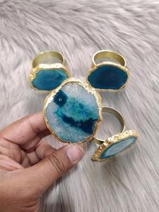 Vintage Resin Napkin <b>Ring</b> Holder <b>Indian</b> Handcrafted Luxury Design for Home Office Parties Christmas Events Wedding Tissue Holder - Product Image 5