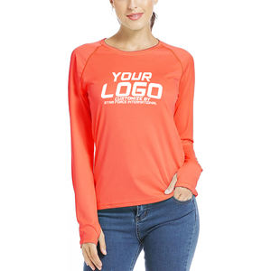 SPF Camisa de pesca UV para Athletic Running Swim Hombres UPF 50 + Sudadera con capucha Camisas Rash Guard Manga larga Protección solar - Product Image 1