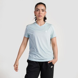 เสื้อโยคะไลท์บลู พาวเวอร์ พัลส์ ที ท็อปพร้อมเทคโนโลยีพัลส์ - Product Image 2
