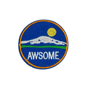 Wholesale Best Quality Design Embroidered Patches Hot Selling <b>Iron</b> <b>on</b> Embroidery Patches for Jackets - Product Image 2