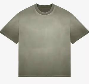 เสื้อยืดผู้ชายขนาดใหญ่220gsm ใหญ่พิเศษพิมพ์ลายสินค้ามาใหม่ระบายอากาศได้แห้งเร็วทำจากผ้าฝ้ายแท้100% - Product Image 1