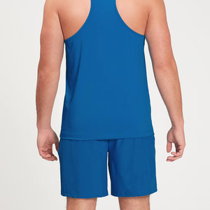 Camisetas sin mangas de algodón y poliéster, camisetas deportivas para culturismo, entrenamiento muscular, camisetas sin mangas sin costuras a precios mayoristas - Product Image 4
