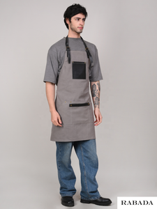 Tablier en toile polyvalent avec poches à outils pour tous les types de travail Tablier pour le travail du bois à sangle réglable, tablier en toile - Product Image 2