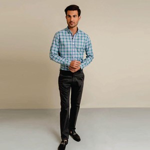 เสื้อผ้าสไตล์แอฟริกันสำหรับผู้ชายเสื้อผ้าลำลองพิมพ์ลายดอกไม้แขนยาวผลิตตามสั่งแบบ2023 - Product Image 4