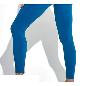 Leggings de Mujer de Primera Calidad con Efecto Push-Up, Cintura Media, Ajustados, para Gimnasio, Sin Costuras, de Algodón/Fibra de Bambú, Sólidos, Transpirables, Casuales - Product Image 6