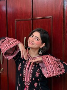 Última moda étnica fiesta boda desgaste indio pakistaní diseñador exclusivo Último romano seda Salwar traje par más vendido desgaste - Product Image 2