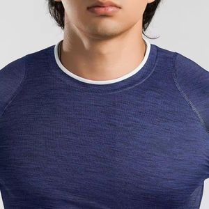 Chemises décontractées pour hommes Rash Guard Nouvelle arrivée Lin/Coton Col montant Style safari Anti-boulochage Respirant Séchage rapide Léger - Product Image 2