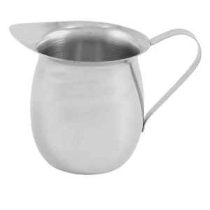 Pichet à café, thé, lait et crème en acier inoxydable, mousseur à lait manuel pour cafés, restaurants, expresso, latte art, récipient à crème - Product Image 3