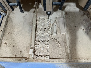 Classic Wooden Carving Applique Solid Wood Onlay <b>Vintage</b> Wooden <b>Ornament</b> Furniture Wall Decoration Elegant Home Decorative Onlay - Product Image 6