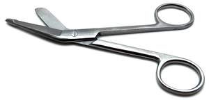 Tijeras de vendaje Lister médicas y de enfermería, acero inoxidable de 5,5 ", perfectas para cirugías, atención médica y enfermería en el hogar - Product Image 4