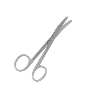 Ciseaux d'opération chirurgicale de meilleure qualité Finition Dall Bord émoussé Ciseaux de coupe de pansement de chirurgie professionnelle - Product Image 2