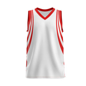 Conjunto de Jersey y pantalones cortos de baloncesto de diseño fresco 2024 nueva llegada conjunto de uniforme de baloncesto de talla grande de secado rápido para adultos - Product Image 3