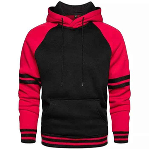 Sweat-shirt à capuche à manches longues pour homme, molleton de coton avec motif brodé solide pour les sports d'hiver - Product Image 1