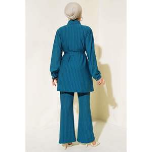 เครปลายชุด2ชิ้นสีเขียวน้ำมัน - Product Image 3