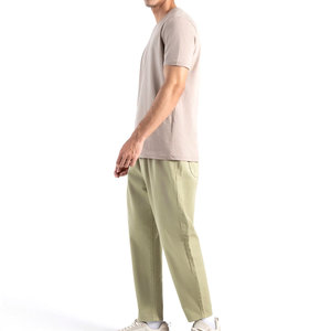 Unisex Oversized Short Sleeve T-Shirt Front Blank Custom Printed 100% Cotton Eco-Friendly 220g Streetwear O-<b>Neck</b> for Men <b>Women</b> - Product Image 2