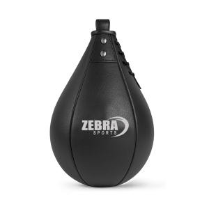 Custom Made Black Pattern Heavy <b>Punching</b> Bag Boxing Training <b>Speed</b> <b>Ball</b> Pear-shaped PU Leather Eco-Friendly Durable Resistance - Product Image 1