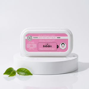 แผ่นมาส์กคอลลาเจนไฮโดรเจล ROROBEE สำหรับลดเลือนริ้วรอยบริเวณริมฝีปาก ช่วยเติมความชุ่มชื้น ยกกระชับผิวหน้า - Product Image 1