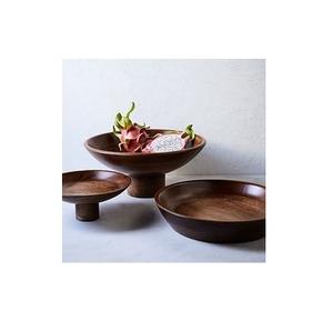 Premium Luxury Natural Wooden Handmade Polished Decorative Fruit Serving Bowl for <b>Table</b> Decor and Wedding <b>Occasions</b> - Product Image 1