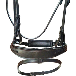 En gros, Bridon de course personnalisé en cuir durable de haute qualité, équipement d'équitation pour la conduite, avec longe et mors - Product Image 4
