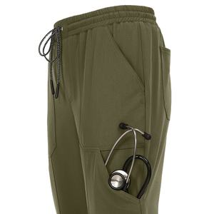 Pantalon de travail pour hommes OEM en spandex, respirant, coupe-vent, de haute qualité, pour l'été, pour hôpital - Product Image 6