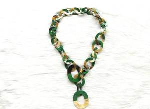 Increíble estilo de flor pulida, collar de cuerno de Búfalo, juego de pendientes con tamaño personalizado, forma Natural impermeable para regalo de boda - Product Image 3