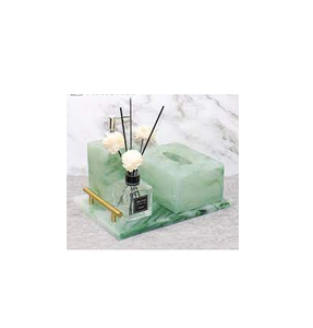 Ensemble de salle de bain à base de résine naturelle 100% fabriqué à la main léger disponible à un prix de gros abordable - Product Image 2