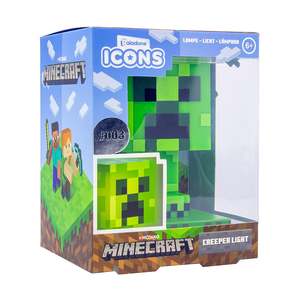 Veilleuse LED 3D Creeper de Minecraft, lumière d'ambiance gravée en ABS pour chambre à coucher, 7 couleurs, LED chaude, décoration carrée pour pièce - Product Image 3